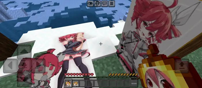 Teto-themed character art and icons in-game