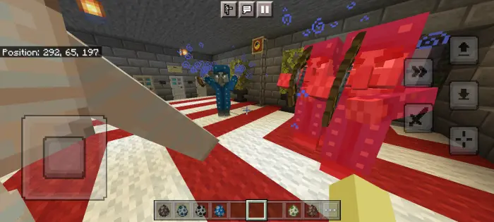 Animated mobs with expressive movements.
