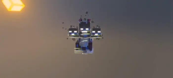 Maid-themed Wither with custom textures
