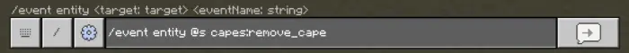 Command to remove a players cape
