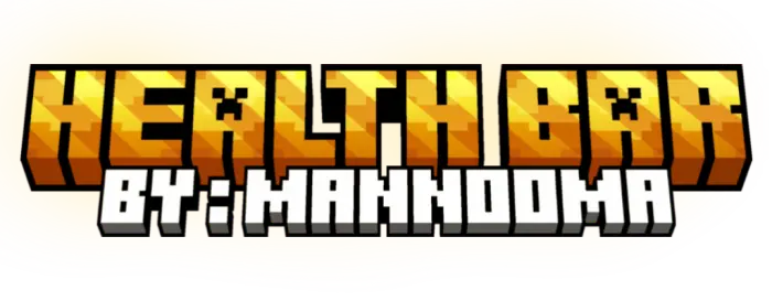 Text logo Health Bar by Mannodma