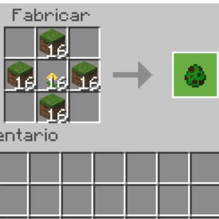 Crafting recipe for a companion spawn egg
