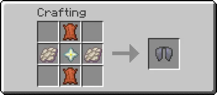 Elytra recipe leather, membranes, star