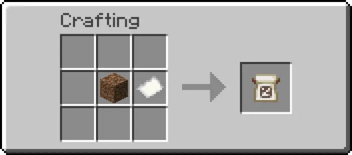 Dirt and paper crafting banner pattern