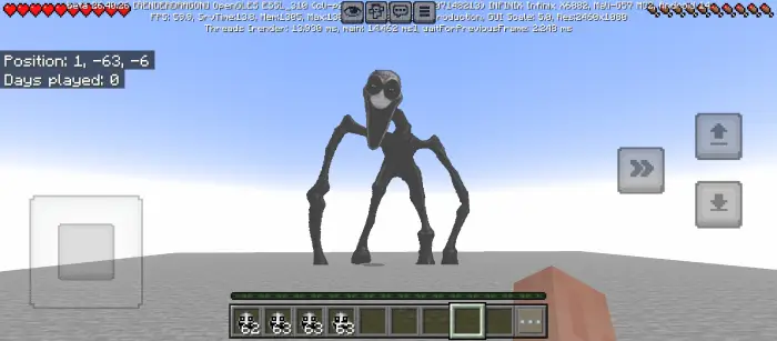 ALT Tall shadowy creature with long limbs