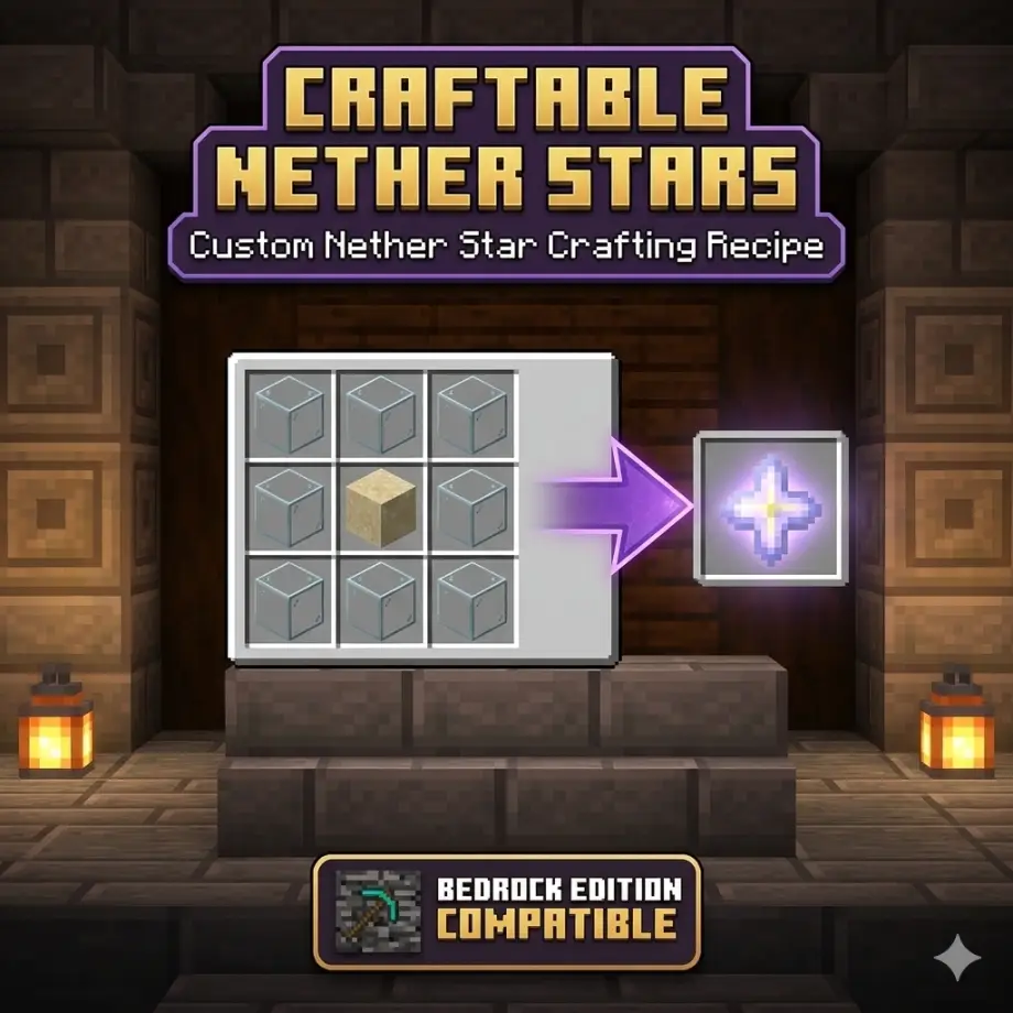 Thumbnail: Craftable Nether Stars