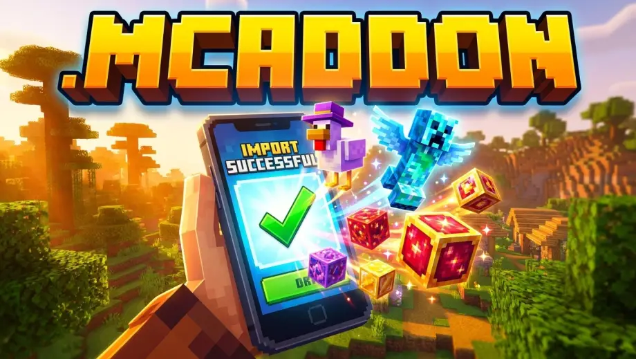 Thumbnail: What Is a .mcaddon File and How to Install It