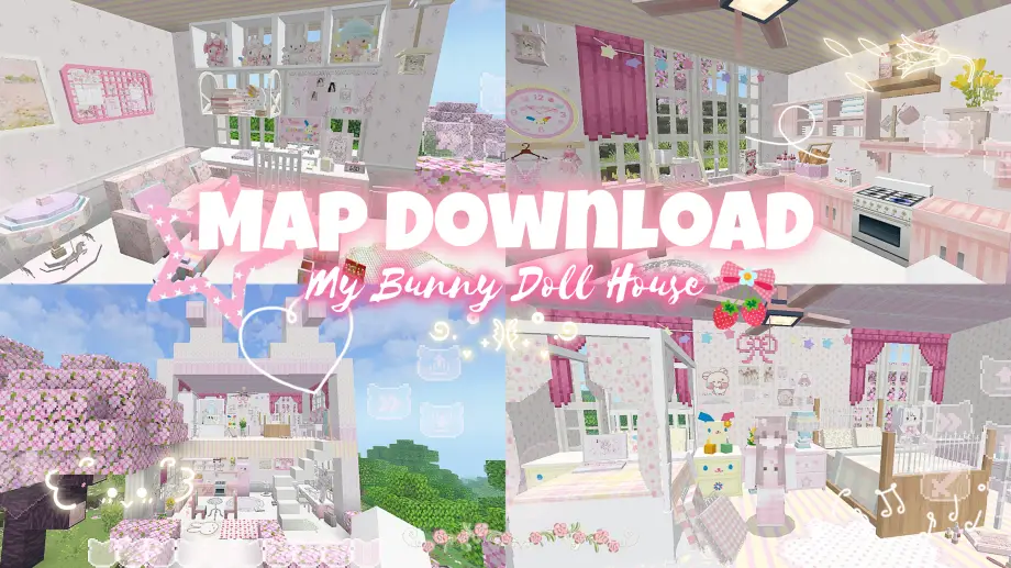 Thumbnail: My Bunny Dollhouse Map Download By Pastelmoon crafting