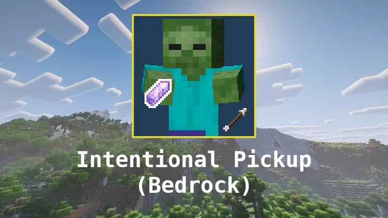 Thumbnail: Intentional Pickup (Bedrock)
