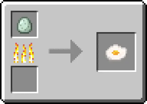 Egg cooking recipe for a fried egg