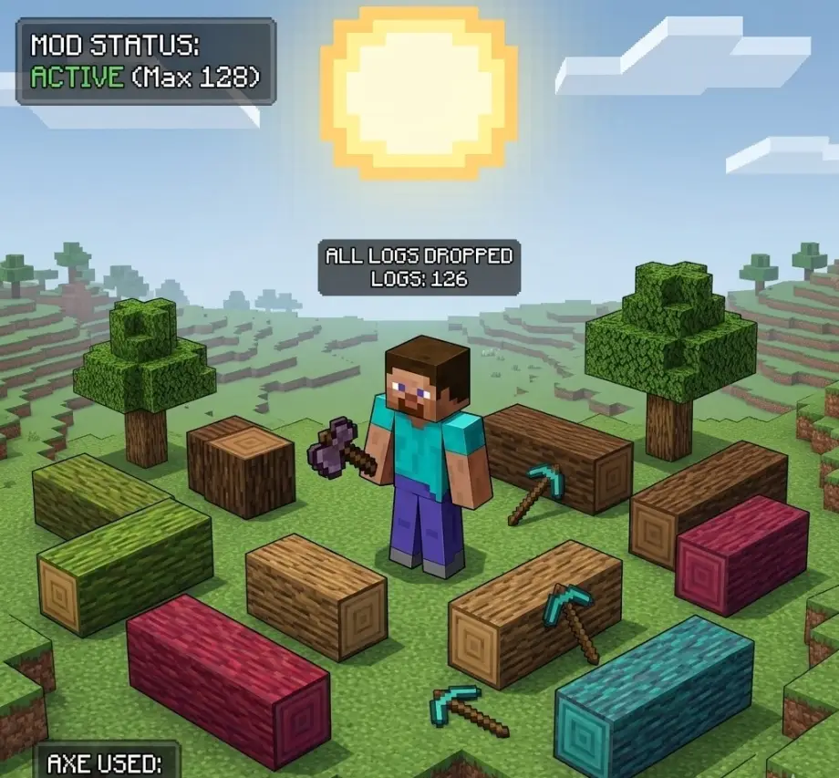 Thumbnail: 🌲 TreeCapitator (Tree Feller Script)