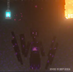 ALT Shadowy figure surrounded by purple flames