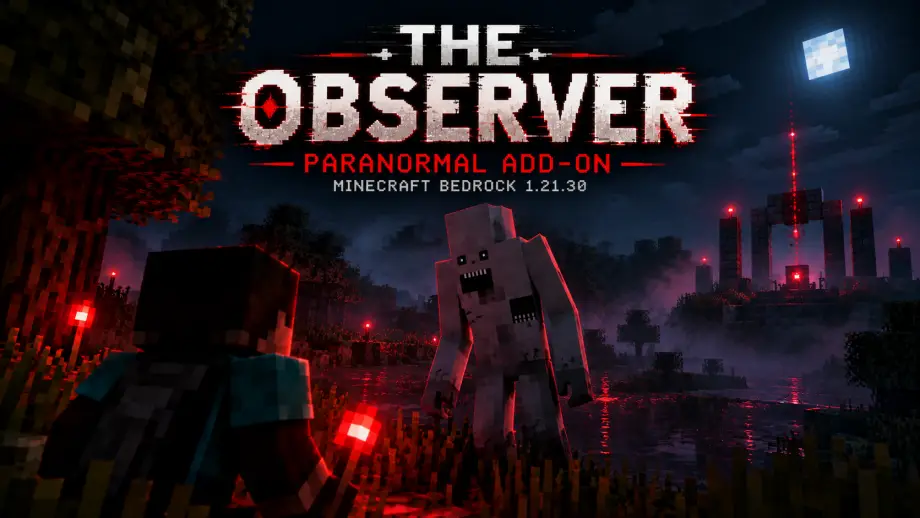 Thumbnail: 👁️ THE OBSERVER — Paranormal Add-On