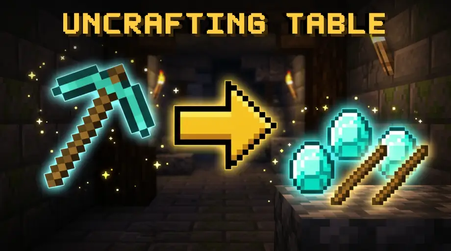 Thumbnail: Uncrafting Table | Reverse Crafting Block