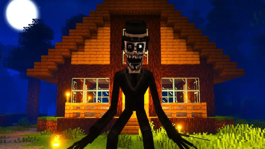 Thumbnail: The silhouette & fake player bedrock edition