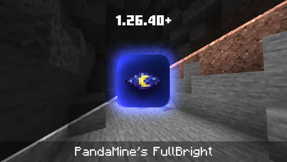 Thumbnail: PandaMine's FullBright (Night Vision)