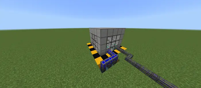 Compact fission reactor with connected pipes