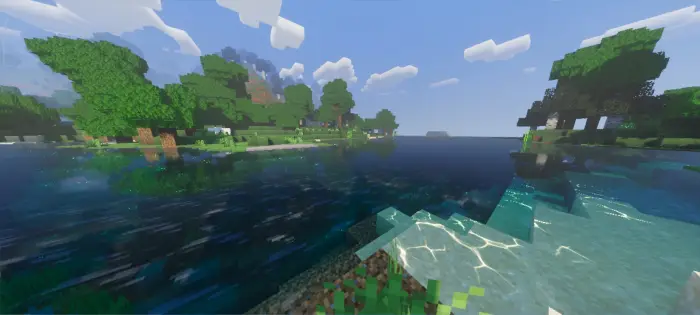 ALT Realistic water and lighting on a lake