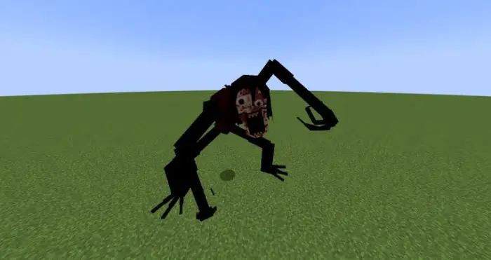 Grotesque Maternal Wraith on grassy field