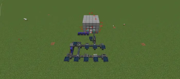 Fission reactor and connected machines setup