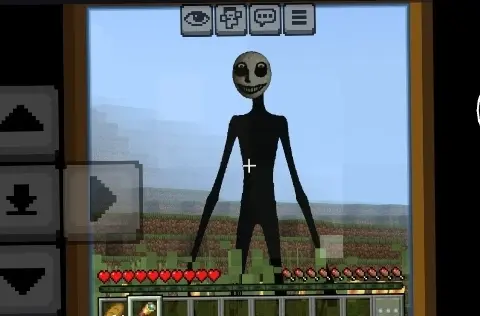 Tall, creepy stalker entity in-game
