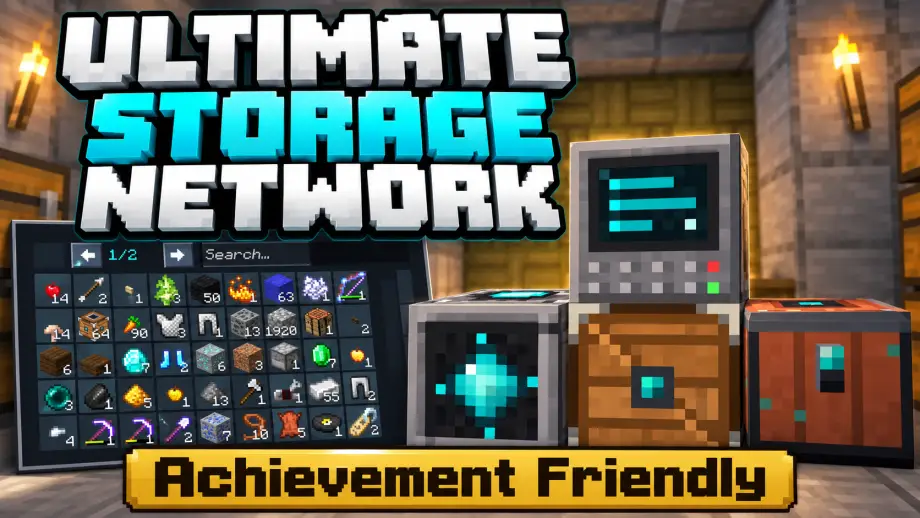 Thumbnail: Ultimate Storage Network [Achievement Friendly]