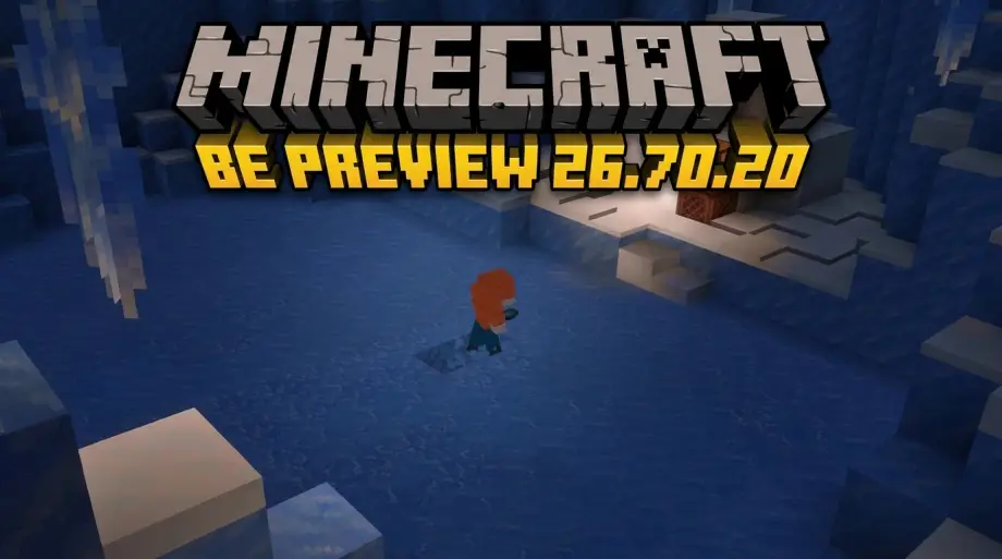 Thumbnail: Minecraft Preview 26.70.20 Adds Brittle Ice and Jukebox Playlists