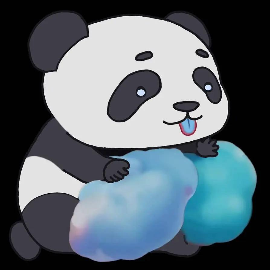 Thumbnail: Cotton candy panda