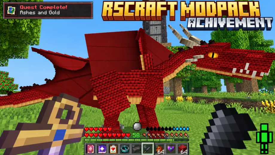 Thumbnail: RSCraft Modpack Quest+Dungeon+Boss[Achievement Friendly]
