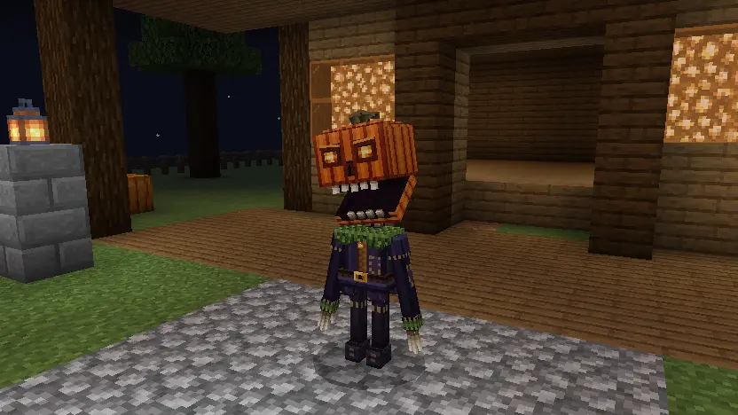 The transformed hunter, actual Minecraft capture
