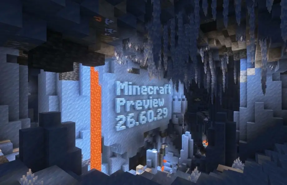 Thumbnail: Ice Caves Hit Minecraft Preview 26.60.29, Bringing the Frostbite Zombie