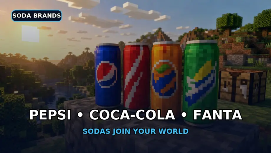 Thumbnail: Soda Brands | Craftable Soft Drinks & Status Boosts