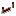 White ghost with red tips hovers in air.