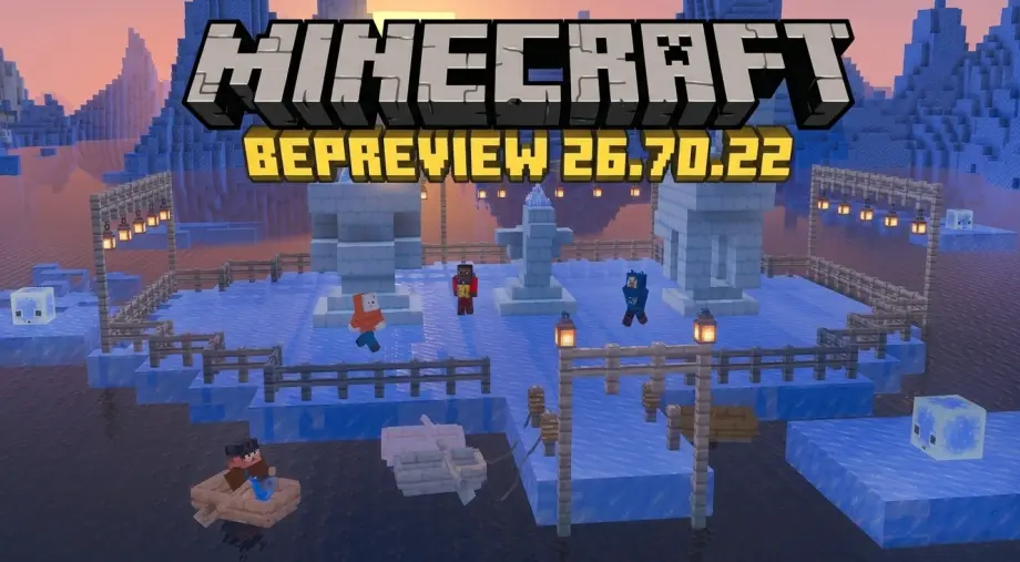 Thumbnail: Minecraft Bedrock Preview 26.70.22: Snow Bricks and Cold Sulfur Cubes