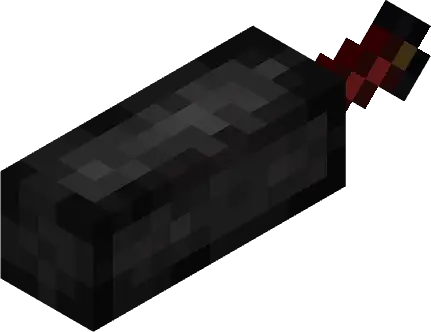 Pixelated blacksmith anvil with a red chisel