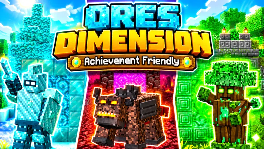 Thumbnail: Ores Dimension [Achievement Friendly]