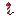 Red and white striped rocket item icon
