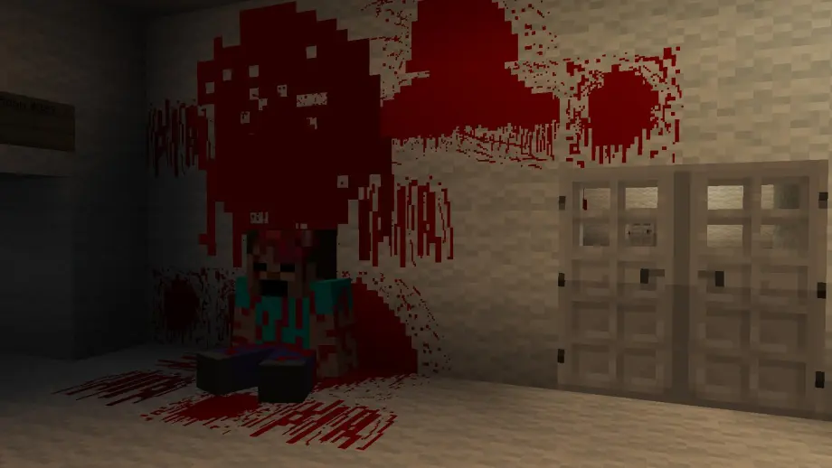 Thumbnail: The Madman - Minecraft Horror Map
