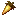 Golden rocket-shaped flight gear icon