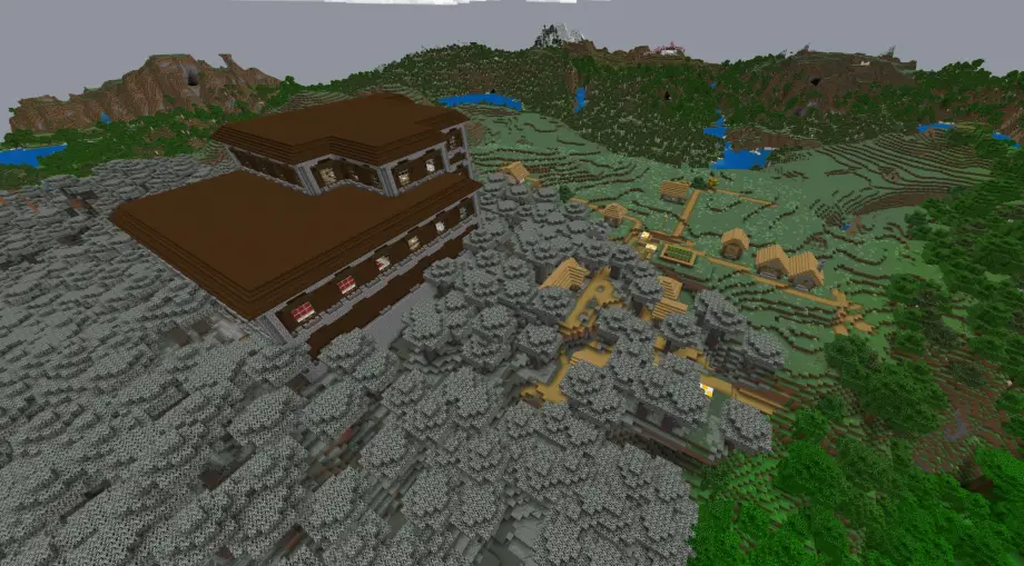 Thumbnail: Pale Garden Village with Mansion Seed
