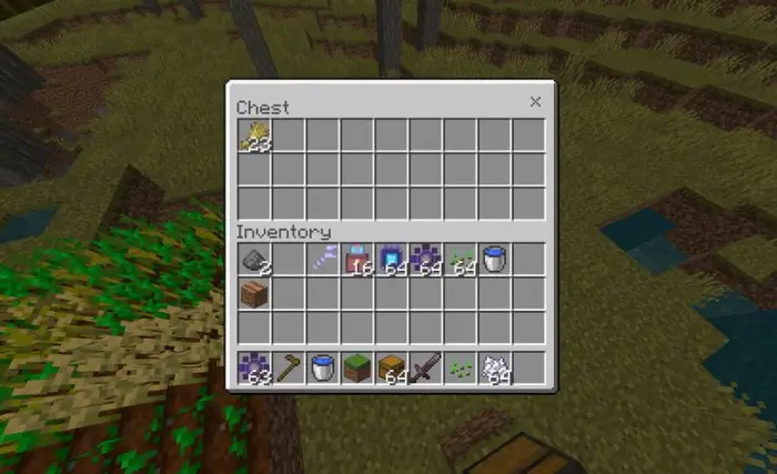 ALT Robot inventory and linked chest interface