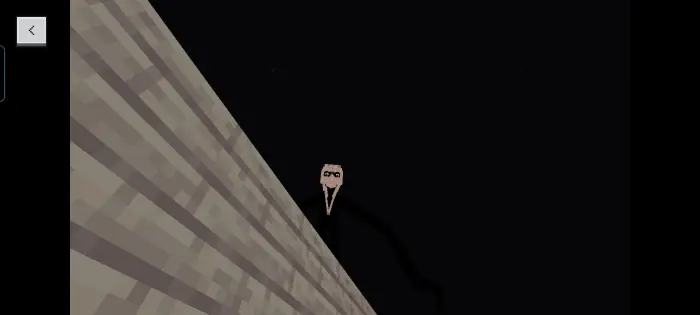 Creepy stalker creature lurking at night