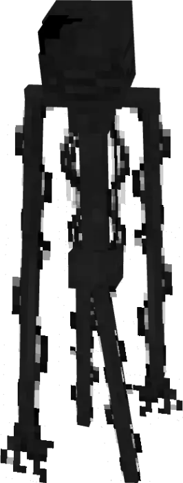 Shadowy tall monster with long limbs.