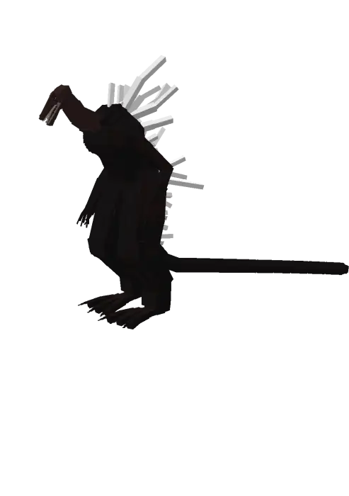 ALT text Undead monster with jagged back spikes