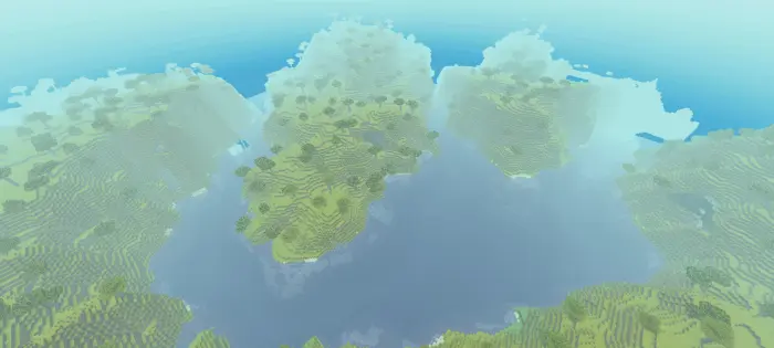 Savanna mountains and canyons by water